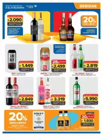 Folleto Carrefour Maxi Página 3: 1882 - fernet con cola lata €1.449,00, Whisky petaca €1.930,00