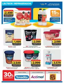 Folleto Carrefour Maxi Página 8: Crema uat tetra top €3.579,00, Milkaut - queso rallado €1.499,00