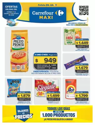 Folleto Carrefour Maxi (válido hasta 29-08)