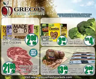 Greco's Fresh Market flyer Page 1