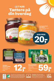 Let-Køb tilbudsavis Side 8: Grøn Tuborg eller Carlsberg Pilsner €59,00, Pålækker Klassisk Pålæg €12,00