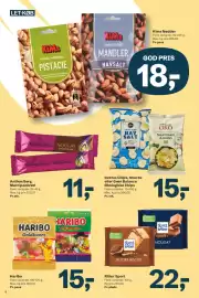 Let-Køb tilbudsavis Side 6: Kims Nødder (Pistacie / Mandler) €18,00, Anthon Berg Marcipanbrød €11,00