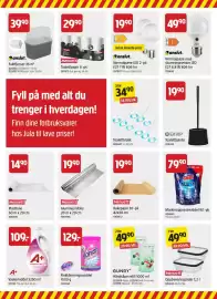 Jula kundeavis Side 10: Toalettpapir 8 -pk €29,90, Toalettblokk €34,90