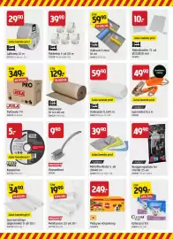 Jula kundeavis Side 11: Rengjøringskluter for interiør 25 -pk €49,90, Bølgepapp 10 m x 40 cm €129,00
