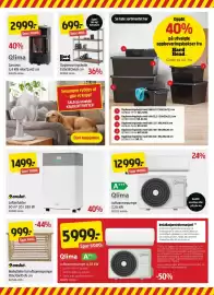 Jula kundeavis Side 19: Gassovn €2.999,00, Oppbevaringsbokser fra Hard Head €1,00
