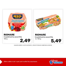 Volantino Iper Tosano settimana 34 Pagina 1: Riomare Insalatissima assortita €2,49, Riomare Insalatissima assortita €5,49