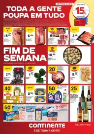 Folheto Continente | Fim de Semana Página 1