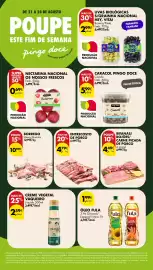 Folheto Pingo Doce | Fim de Semana Página 1: Caracol pingo doce €5,99, Nectarina nacional €0,69