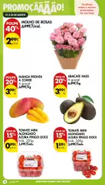 Folheto Pingo Doce | Fim de Semana Página 2: Tomate mini alongado azura pingo doce €0,99, Manga Pronta A Comer €3,99