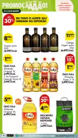 Folheto Pingo Doce | Fim de Semana Página 20: Óleo fula Alimentar Original 1lt €1,95, Biocarvão natural biopower €4,39