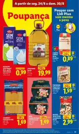 Folheto Lidl semana 35 Página 13: Nixe salada de atum com couscous €1,49, Freshona cogumelos laminados €1,59