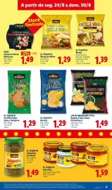 Folheto Lidl semana 35 Página 17: Alma Latina potato chips chimichurri flavour €1,49