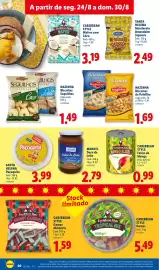 Folheto Lidl semana 35 Página 20: Nazinha Biscoitos de Polvilho €1,69, Nazinha Biscoitos Sequilhos €1,49