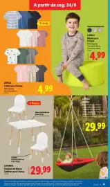 Folheto Lidl | Novidades Página 15: Livarino conjunto de mesa e cadeiras para criança €29,99