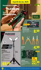 Folheto Lidl | Novidades Página 22: Parkside mala de ferramentas €22,99, Parkside alicate €4,99