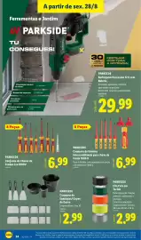 Folheto Lidl | Novidades Página 24: Parkside conjunto de lâminas intercambiáveis para chave de fenda 1000 v €6,99