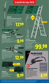 Folheto Lidl | Novidades Página 3: Parkside performance tesoura de poda €4,99, Parkside lona universal €9,99