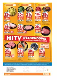 E.Leclerc gazetka Strona 24: Łosoś filet ze skórą €54,99, Winogrono jasne €7,99