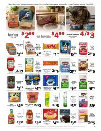 Valu Market weekly ad week 34 Page 6: Little Debbie Cakes €4,99, Nutrish Dog Food €21,99