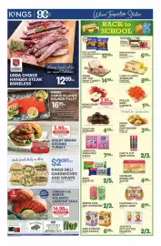 Kings Food Markets weekly ad week 34 Page 1