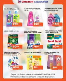 Catalog Unicarm Pagină 10: Persil regular €80,99, Dero 2in1 lavanda/prospetimea muntelui €76,15