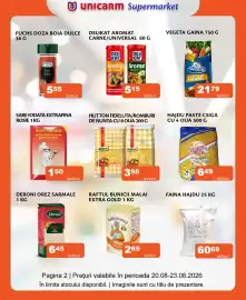 Catalog Unicarm Pagină 2: Hutton fideluta/romburi de nunta cu 8 oua €3,95, Sare iodata extra fina rosie €150,00