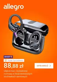 Allegro gazetka tydzień 34 Strona 1: Bezprzewodowe słuchawki sportowe €88,88