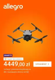 Allegro gazetka tydzień 34 Strona 5: Dron Dji €4.449,00