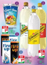Dino gazetka Strona 2: Napój gazowany Schweppes Mojito €4,79, Napój energetyzujący Fire Up Zero Cukru €1,41