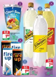 Dino gazetka Strona 2: Napój gazowany Schweppes Mojito €4,79, Napój energetyzujący Fire Up Zero Cukru €1,41