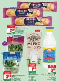 Dino gazetka Strona 8: Sałata roszponka Sole Gusto €3,69, Bagietka z masłem i czosnkiem Aryzta Polska €2,29