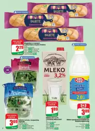 Dino gazetka Strona 8: Sałata roszponka Sole Gusto €3,69, Bagietka z masłem i czosnkiem Aryzta Polska €2,29