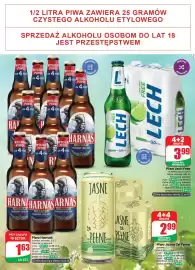 Dino gazetka Strona 9: Piwo Harnaś €1,63, Piwo bezalkoholowe Lech €2,66