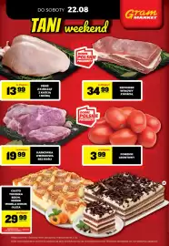 Gram Market gazetka tydzień 34 Strona 2: Pierś z kurcząt z kością i skórą €13,99, Pomidor gruntowy €3,99