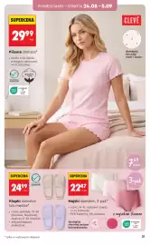 Biedronka gazetka Strona 21: Majtki damskie 3 pak €22,47, Piżama damska €29,99