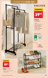 Biedronka gazetka Strona 39: Regał na buty €19,99