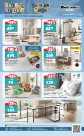 Biedronka gazetka Strona 41: Kołdra obciążeniowa €499,00, Lampa biurkowa Goldlux Bari LED €44,99