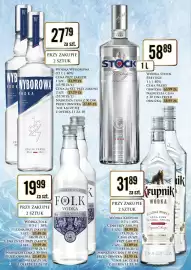 Dino gazetka | Alkohole Strona 2: Wódka Stock Prestige €58,89, Wódka Wyborowa €27,79