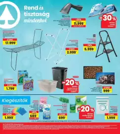Interspar akciós újság hét 35 Oldal 16: Golden ruhaszárító szárnyas állvánnyal €17.999,00