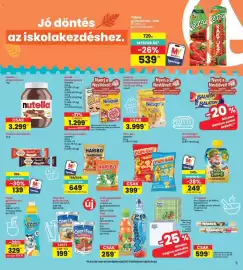 Interspar akciós újság hét 35 Oldal 3: Capri-Sun Gyümölcsital €199,00, Sió Vitatigris gyümölcspüré €249,00