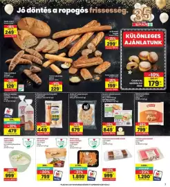 Interspar akciós újság hét 35 Oldal 7: S-BUDGET bagett €299,00, Csokis és vaníliás ízű fánk €179,00
