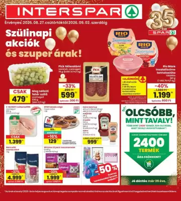 Interspar (érvényes eddig: 2-09)