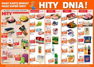 E.Leclerc gazetka tydzień 34 Strona 1: Chipsy jabłkowe WM €2,99, Zapiekanka Iglotex €3,00