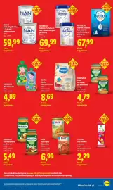 Lidl gazetka Strona 31: Mleko następne Nestlé NAN OptiPro Plus 2 €59,99, Mleko następne Bebilon Profutura 2 €69,99