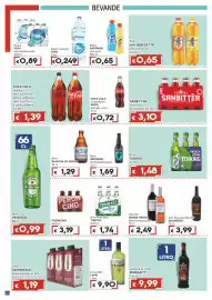 Volantino Italy Cash Pagina 10: Sanbitter dry/rosso €3,10, Coca Cola €1,39