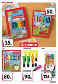Woolworth leták Strana 5: Stabilo zvýrazňovač €90,00, Stabilo Liner €125,00