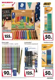Woolworth leták Strana 6: Staedtler Lumocolor permanent €125,00, Staedtler psací sada €90,00