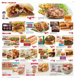 Family Fare weekly ad week 35 Page 8: Pre 85% Lean Ground Beef €8,99, Buddig Thin Sliced Lunch Meat €0,89