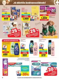Spar akciós újság hét 35 Oldal 16: Friskies száraz macskakaeledel €1.999,00, Perfect Fit állateledel