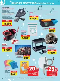 Spar akciós újság hét 35 Oldal 18: Lábtörlő €999,00, Electrolux refine 600 gőzölős vasaló €11.999,00